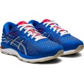 Asics Gel Cumulus 21 Tokyo niebiesko/czerwone buty do biegania z amortyzacją dla kobiet